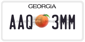 AAQ3MM  license plate in GA