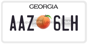 AAZ6LH  license plate in GA