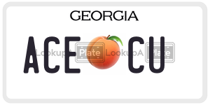 ACECU  license plate in GA