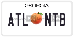 ATLNTB  license plate in GA