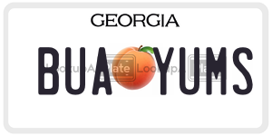 BUAYUMS  license plate in GA