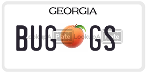 BUGGS license plate in Georgia