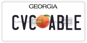 CVCABLE  license plate in GA
