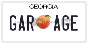GARAGE license plate in Georgia