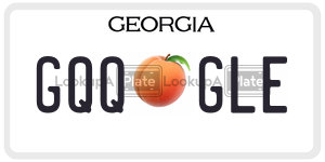 GQQGLE  license plate in GA