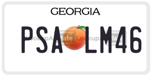 PSALM46 license plate in Georgia