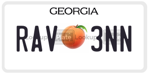 RAV3NN  license plate in GA