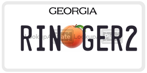RINGER2  license plate in GA