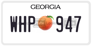 WHP947  license plate in GA