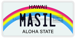 MASIL  license plate in HI