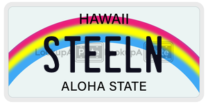 STEELN  license plate in HI