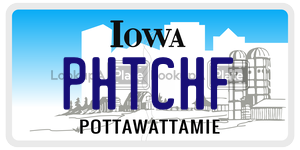 PHTCHF  license plate in IA
