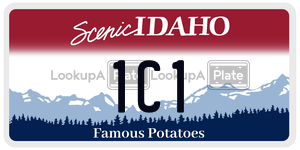 1C1 license plate in Idaho
