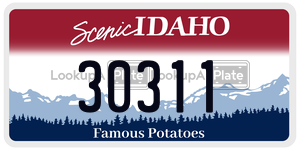 30311  license plate in ID