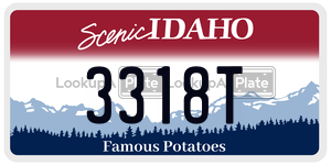 3318T  license plate in ID