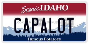 CAPAL0T  license plate in ID