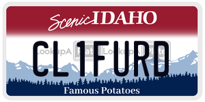 CL1FURD  license plate in ID