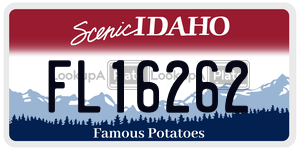 FL16262  license plate in ID