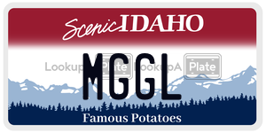 MGGL  license plate in ID