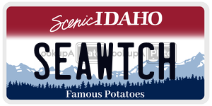 SEAWTCH  license plate in ID