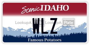 WLZ  license plate in ID