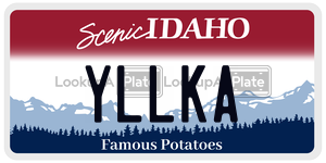 YLLKA  license plate in ID