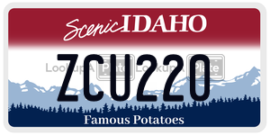 ZCU220  license plate in ID