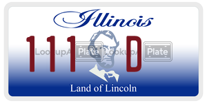 111D license plate in Illinois
