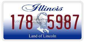 1785987 license plate in Illinois