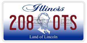 2080TS  license plate in IL