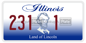 2311  license plate in IL