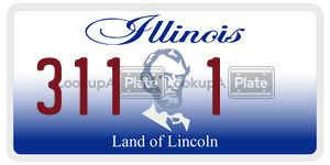 3111  license plate in IL