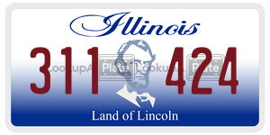 311424 license plate in Illinois