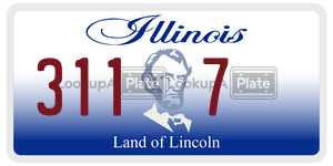 3117 license plate in Illinois