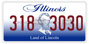 3183030  license plate in IL