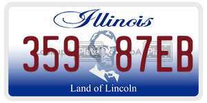 35987EB license plate in Illinois