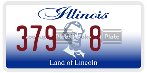 3798  license plate in IL