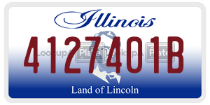 4127401B  license plate in IL