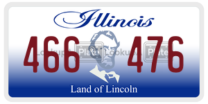 466476 license plate in Illinois
