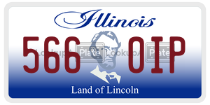 5660IP license plate in Illinois