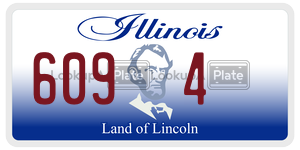 6094  license plate in IL