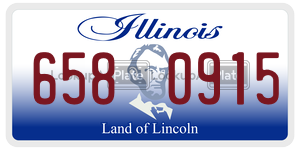 6580915  license plate in IL