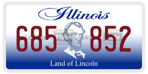 685852 license plate in Illinois