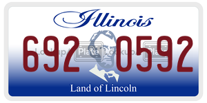 6920592  license plate in IL