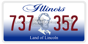 737352 license plate in Illinois