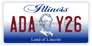 ADAY26  license plate in IL