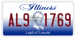 AL91769  license plate in IL