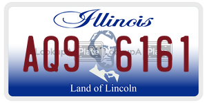 AQ96161 license plate in Illinois