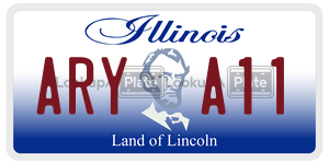 ARYA11  license plate in IL
