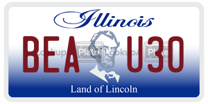 BEAU30  license plate in IL